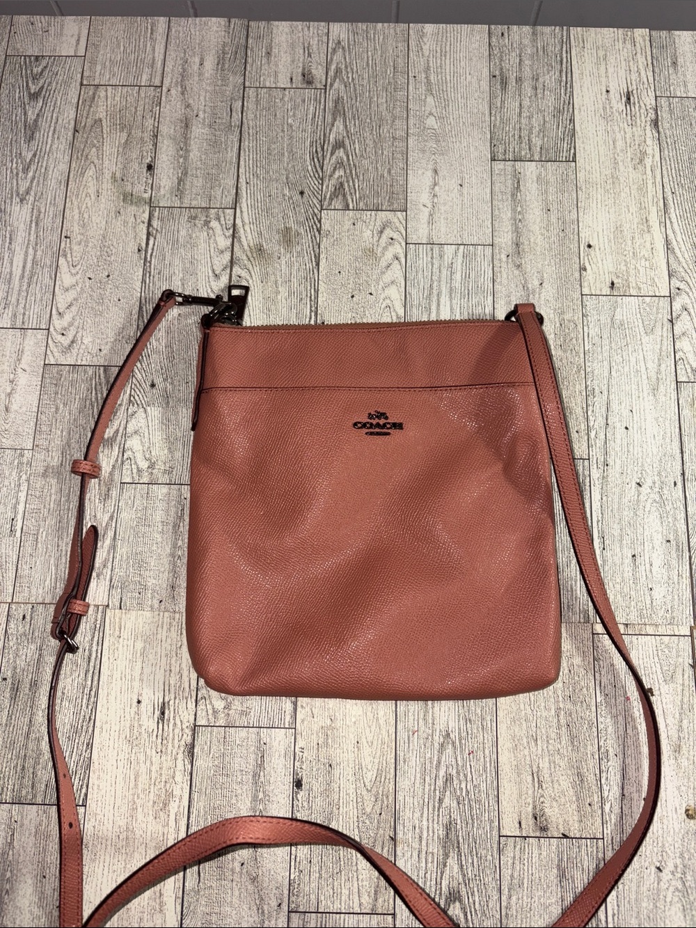 Coach Pebbled Leather Crossbody Bag